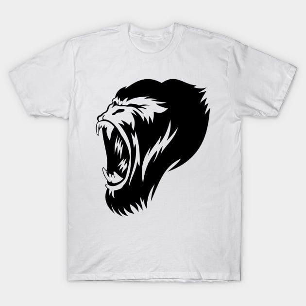 Gorilla T-Shirt by Whatastory